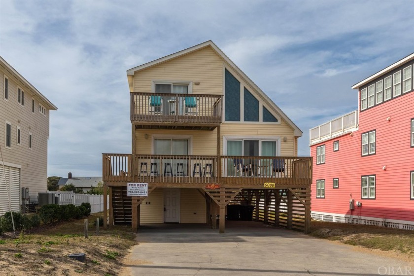 ENDLESS OCEAN VIEWS from this amazing semi oceanfront beach - Beach Home for sale in Kitty Hawk, North Carolina on Beachhouse.com