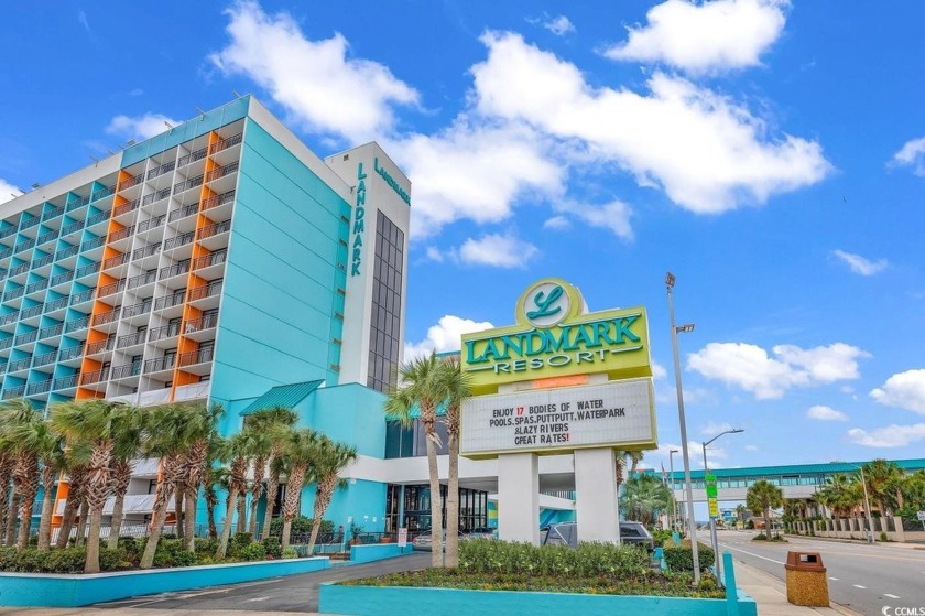 Introducing this beautiful end unit oceanfront condo at Landmark - Beach Condo for sale in Myrtle Beach, South Carolina on Beachhouse.com