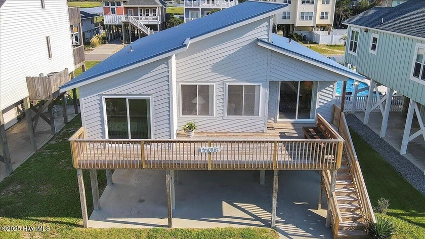 Enjoy beautiful ocean views with this delightful second row - Beach Home for sale in Oak Island, North Carolina on Beachhouse.com