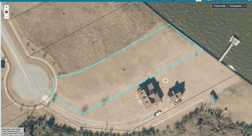 Buildable Soundfront Lot in Currituck County with Breathtaking - Beach Lot for sale in Aydlett, North Carolina on Beachhouse.com