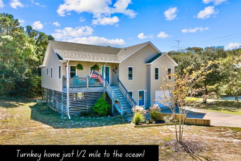 TURNKEY UPDATED and in HIGHLY DESIRED X FLOOD-ZONE - NO FLOOD - Beach Home for sale in Kitty Hawk, North Carolina on Beachhouse.com