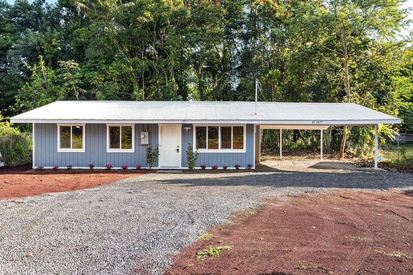 Completely renovated 3-bedroom, 1.5-bathroom home, with attached - Beach Home for sale in Pahoa, Hawaii on Beachhouse.com