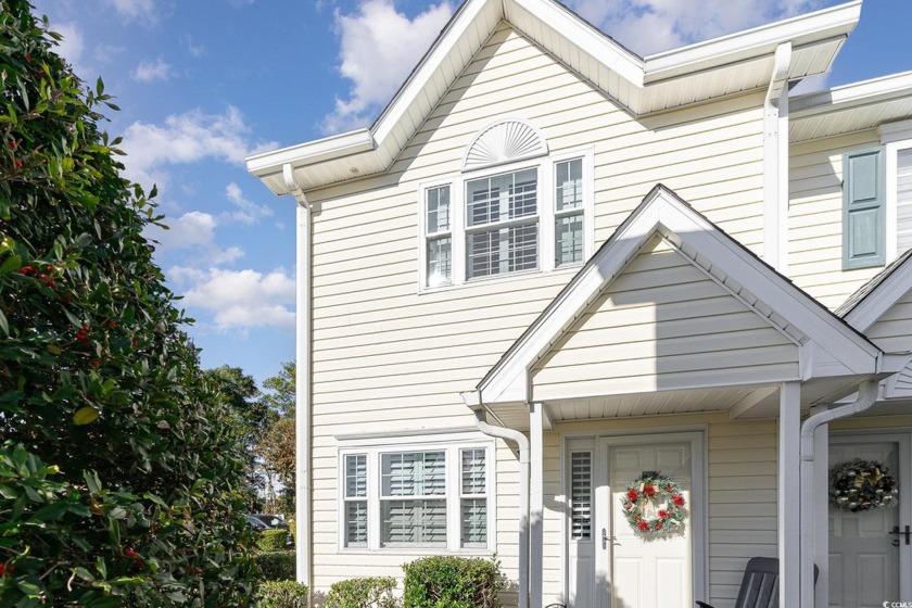 Welcome to this beautifully updated end-unit townhome, where - Beach Condo for sale in North Myrtle Beach, South Carolina on Beachhouse.com