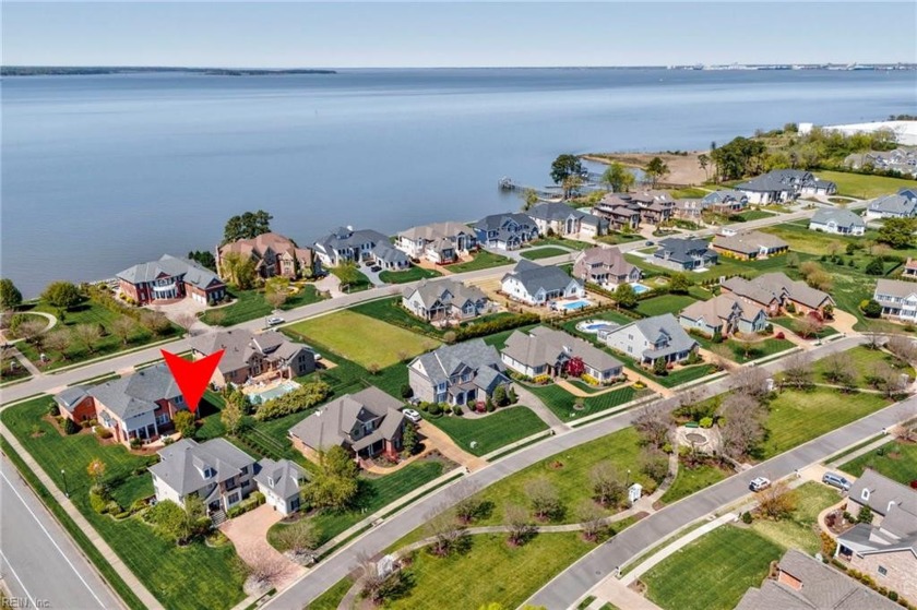 Amazing custom transitional Riverfront home on corner lot with - Beach Home for sale in Suffolk, Virginia on Beachhouse.com