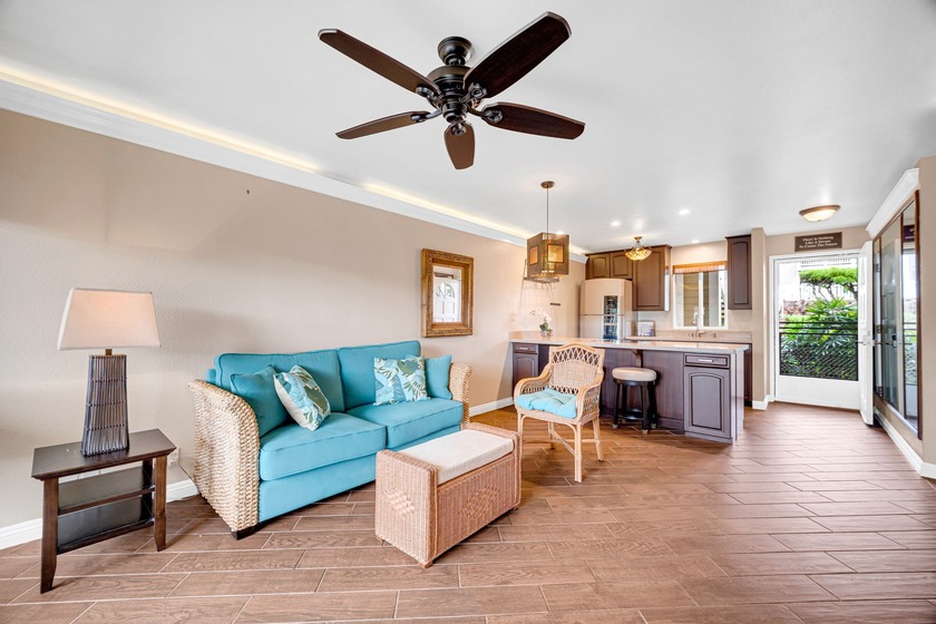 Air-Conditioned Halelani Village Unit with Beautiful Mountain - Beach Condo for sale in Lihue, Hawaii on Beachhouse.com