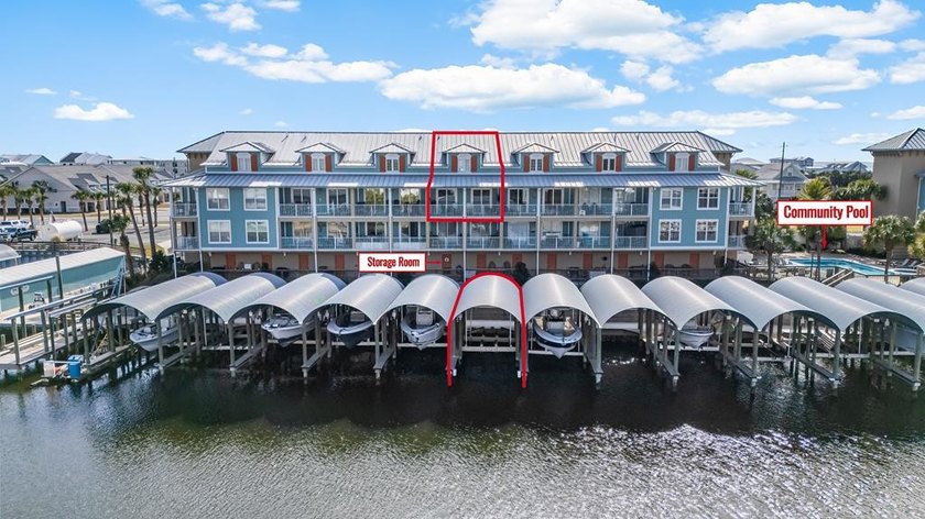 Looking for a canal-front condo with your boat just steps from - Beach Condo for sale in Mexico Beach, Florida on Beachhouse.com
