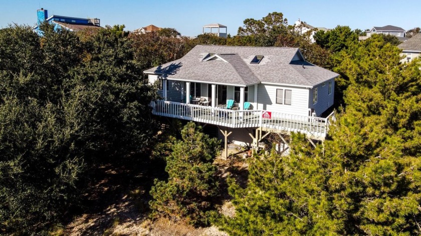 Nestled in the midst of natural vegetation on an elevated dune - Beach Home for sale in Duck, North Carolina on Beachhouse.com