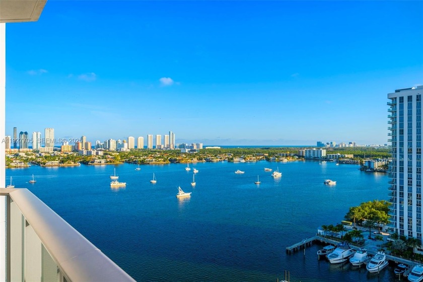 Set above the marina with wide, unobstructed Intracoastal and - Beach Condo for sale in North Miami Beach, Florida on Beachhouse.com