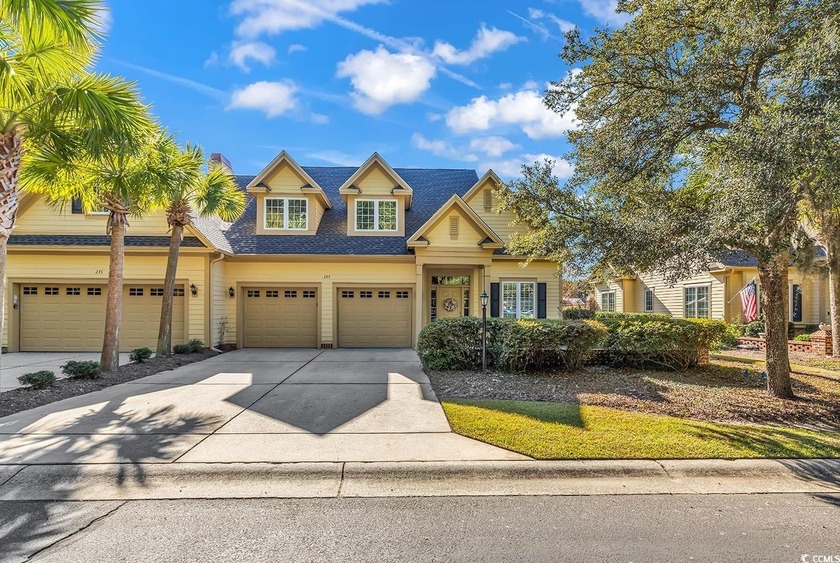 Welcome to 285 Huntington Lake Villa - the most sought-after - Beach Townhome/Townhouse for sale in Pawleys Island, South Carolina on Beachhouse.com