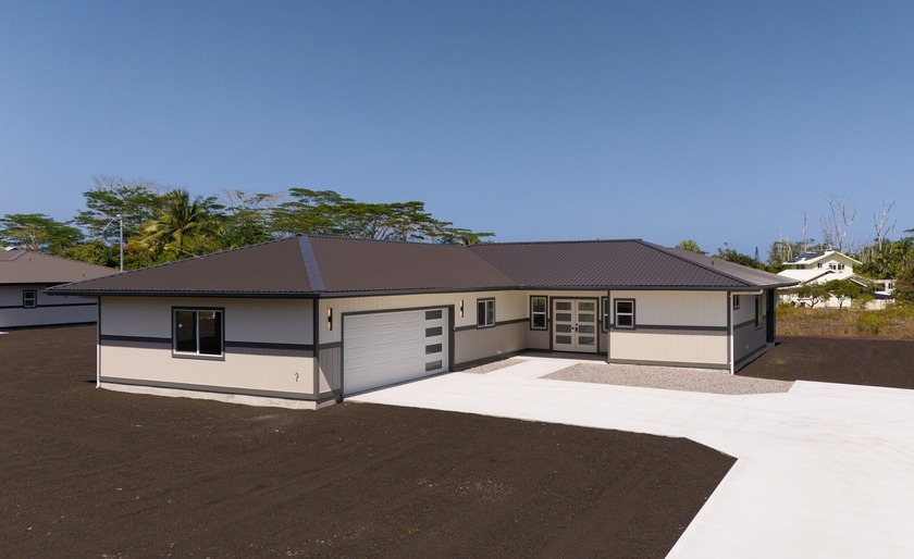 Situated on a nicely paved dead-end street, this brand-new home - Beach Home for sale in Keaau, Hawaii on Beachhouse.com