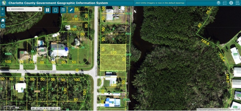 Nice oversize lot on a canal with access to the Peace River and - Beach Lot for sale in Punta Gorda, Florida on Beachhouse.com