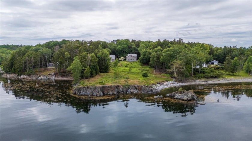 Plum Point Cottage: Contemporary Island Home set on a hill with - Beach Home for sale in Islesboro, Maine on Beachhouse.com