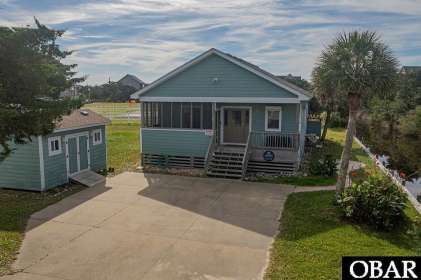 Welcome to Blue Bayou, perfectly tucked away at the end of a - Beach Home for sale in Avon, North Carolina on Beachhouse.com