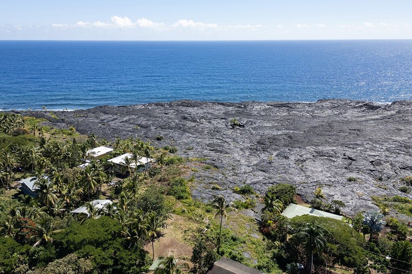 Enjoy unobstructed ocean and sunrise views with a dramatic lava - Beach Lot for sale in Pahoa, Hawaii on Beachhouse.com