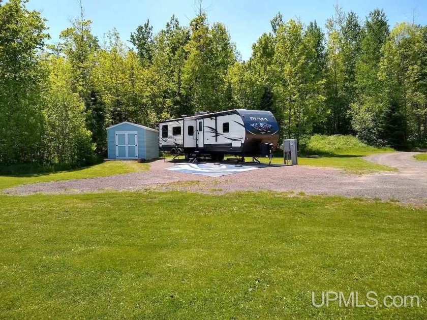 Ontonagon River Frontage and your own private campground, use it - Beach Lot for sale in Ontonagon, Michigan on Beachhouse.com