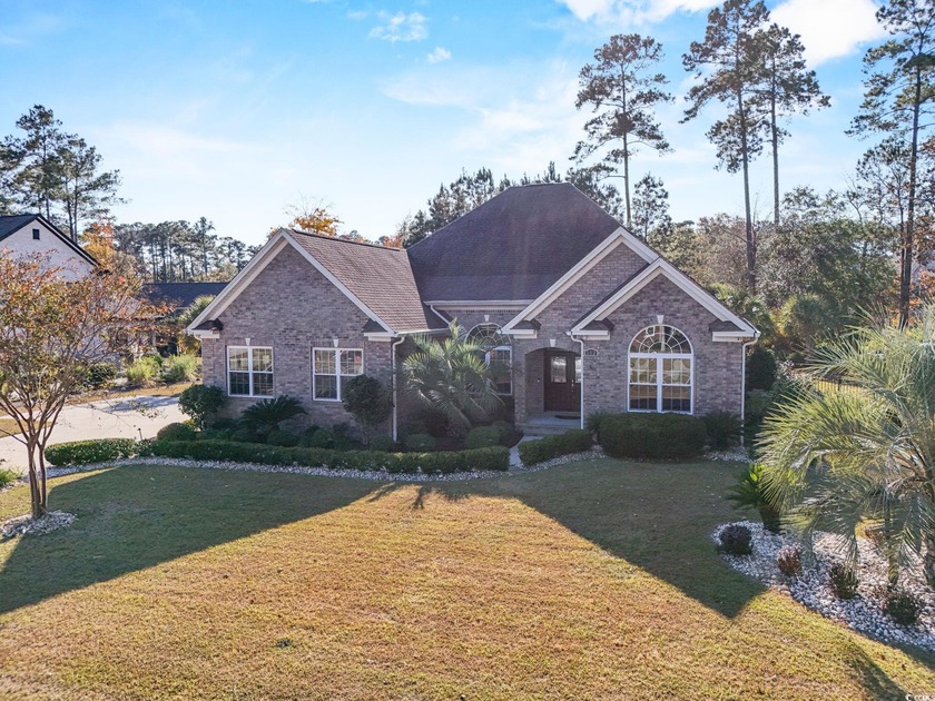 This sprawling custom 4-bedroom, 3.5-bath home blends comfort - Beach Home for sale in Murrells Inlet, South Carolina on Beachhouse.com