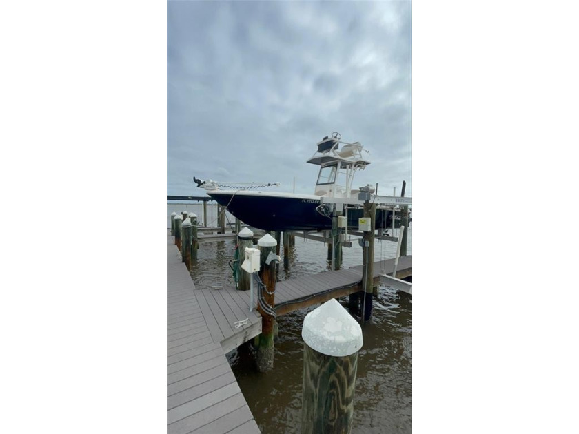 Boca Grande North Boat Slip #3! Includes a new 2021 10,000lb - Beach Home for sale in Boca Grande, Florida on Beachhouse.com