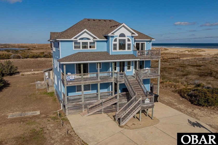 Welcome to BELLA VISTA, a spectacular 10-bedroom coastal - Beach Home for sale in Rodanthe, North Carolina on Beachhouse.com