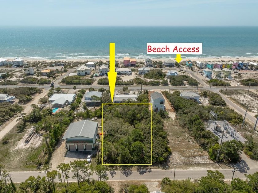 St George Island Gulfview/Bayview lot. This high elevation - Beach Lot for sale in St. George Island, Florida on Beachhouse.com