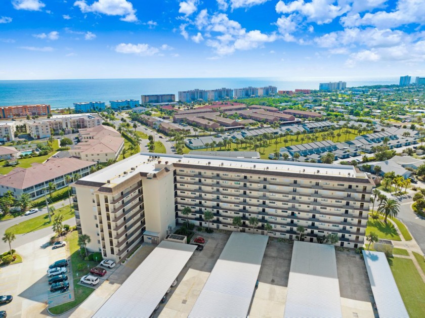 Discover your dream home in this exquisite FURNISHED 5th-floor - Beach Condo for sale in Indian Harbour Beach, Florida on Beachhouse.com