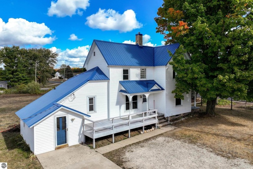 5-Bedroom Farmhouse on 9.89 Acres with Barn, Detached 4+ Car - Beach Home for sale in Traverse City, Michigan on Beachhouse.com