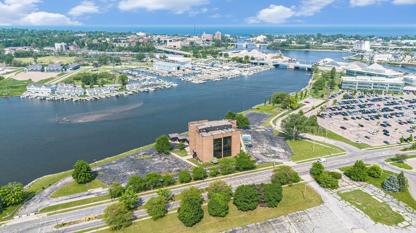 Iconic 5-story riverfront building on 3 acres with stunning - Beach Office for sale in Benton Harbor, Michigan on Beachhouse.com