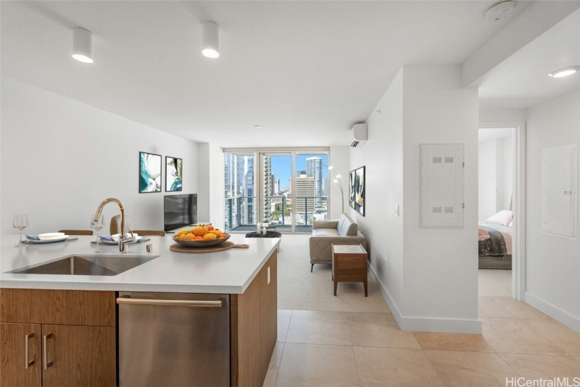 Indulge in Mid-town living with this sleek, modern 1 bedroom - Beach Condo for sale in Honolulu, Hawaii on Beachhouse.com