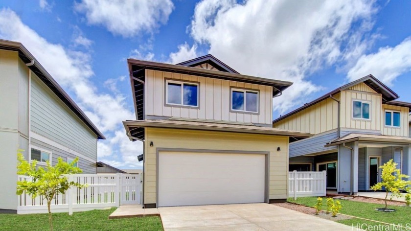 The 'Alohi, or 'Bright' plan. The open living room flows - Beach Home for sale in Kapolei, Hawaii on Beachhouse.com