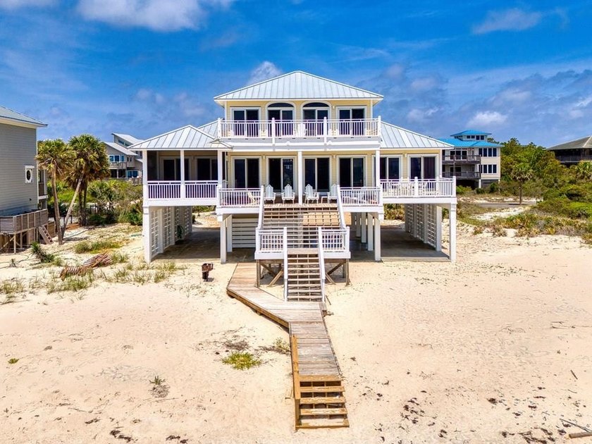 Welcome to Sea Glass, an elegant beachfront home in the St - Beach Home for sale in St. George Island, Florida on Beachhouse.com
