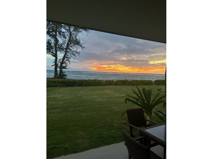 OCEAN FRONT - ON the BEACH, and that amazing ocean morning - Beach Condo for sale in Kapaa, Hawaii on Beachhouse.com