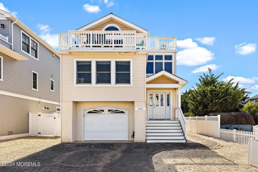 This reversed-living contemporary home, located just 6 houses - Beach Home for sale in Long Beach Island, New Jersey on Beachhouse.com