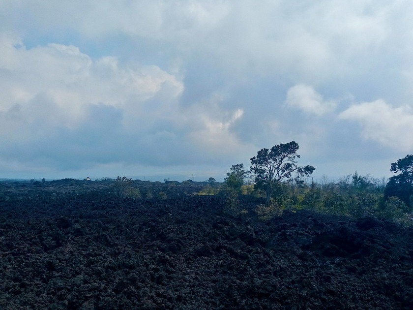 This lot features a natural blend of aa and pahoehoe lava with - Beach Lot for sale in Ocean View, Hawaii on Beachhouse.com