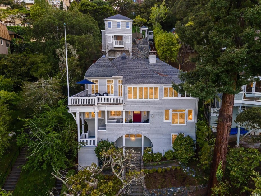 Built in 1892 on Belvedere Island's north slope, the Dr B.W - Beach Home for sale in Belvedere Tiburon, California on Beachhouse.com