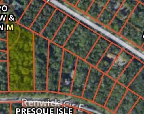 Wow! Double lot the size of four lots on a quiet circle in a - Beach Lot for sale in Presque Isle, Michigan on Beachhouse.com