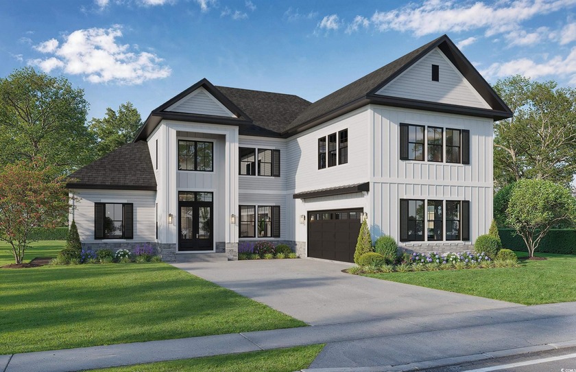 Stunning to be built 5 bedroom 4 1/2 bath with modern house with - Beach Home for sale in Myrtle Beach, South Carolina on Beachhouse.com