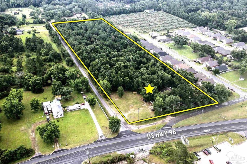 This 8.3 acre wooded parcel with road frontage on two sides is - Beach Home for sale in Lillian, Alabama on Beachhouse.com