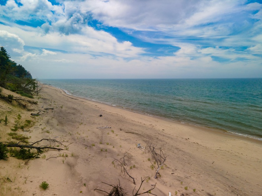 110' of secluded Lake Michigan frontage awaits your dream home! - Beach Acreage for sale in Covert, Michigan on Beachhouse.com
