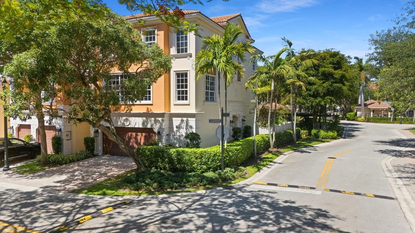 Located at 5675 NE Trieste Way, this stunning, three-story - Beach Townhome/Townhouse for sale in Boca Raton, Florida on Beachhouse.com