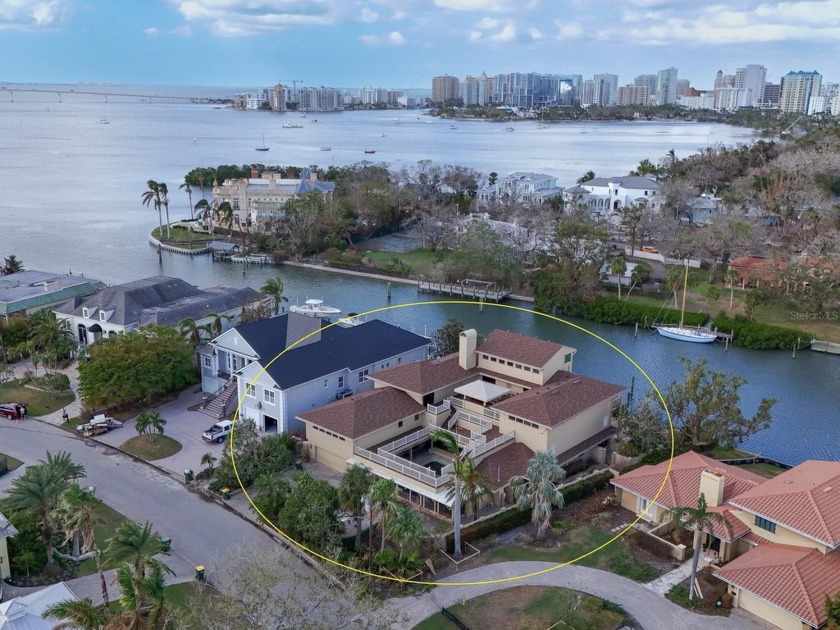 HARBOR ACRES Large, deep, sailboat canal with a view of the bay - Beach Home for sale in Sarasota, Florida on Beachhouse.com