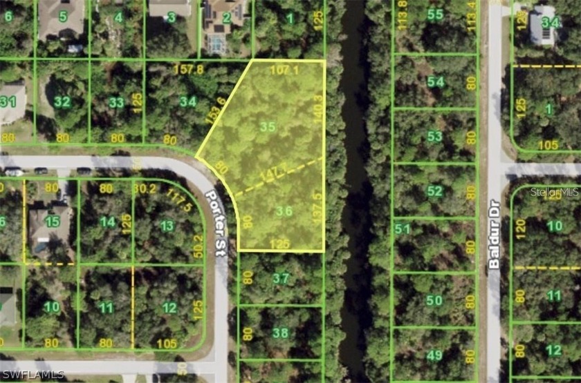 Beautiful canal lot ready to build your new dream home or split - Beach Lot for sale in Port Charlotte, Florida on Beachhouse.com