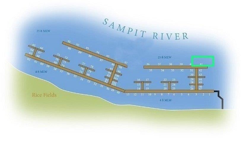 45 foot Boat Slip #41 in Friendfield Marina.  Fresh water at the - Beach Other for sale in Georgetown, South Carolina on Beachhouse.com