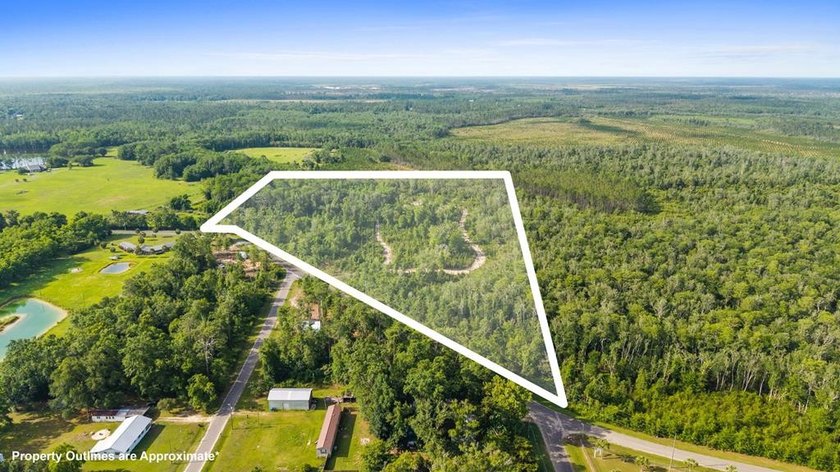 Tucked off Old Dairy Farm Road in Wewahitchka, this 14-acre - Beach Acreage for sale in Wewahitchka, Florida on Beachhouse.com