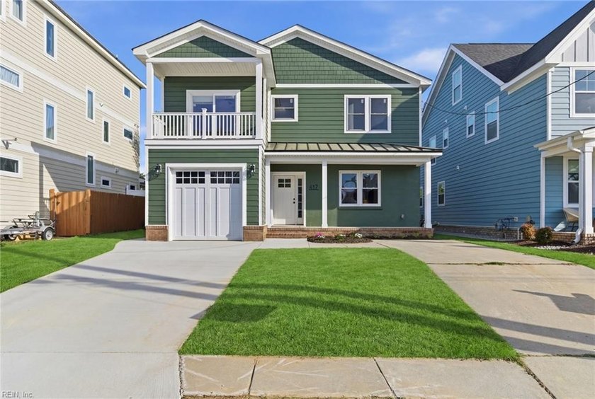 New construction custom home in Shadowlawn, just blocks to the - Beach Home for sale in Virginia Beach, Virginia on Beachhouse.com