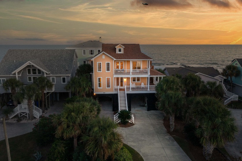 One of the highest-grossing oceanfront vacation rentals on Folly - Beach Home for sale in Folly Beach, South Carolina on Beachhouse.com