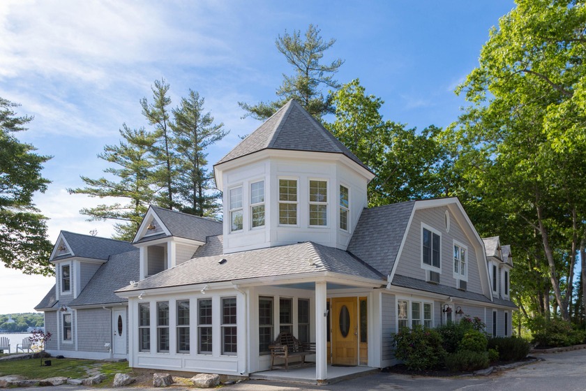 Your Maine Getaway Awaits -  Three separate Waterfront - Beach Commercial for sale in Edgecomb, Maine on Beachhouse.com