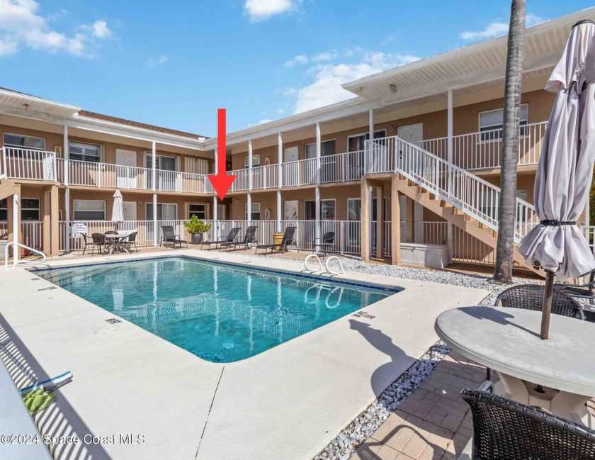 This cozy 1 bedroom condo with a pool is only a short walk to - Beach Condo for sale in Cape Canaveral, Florida on Beachhouse.com