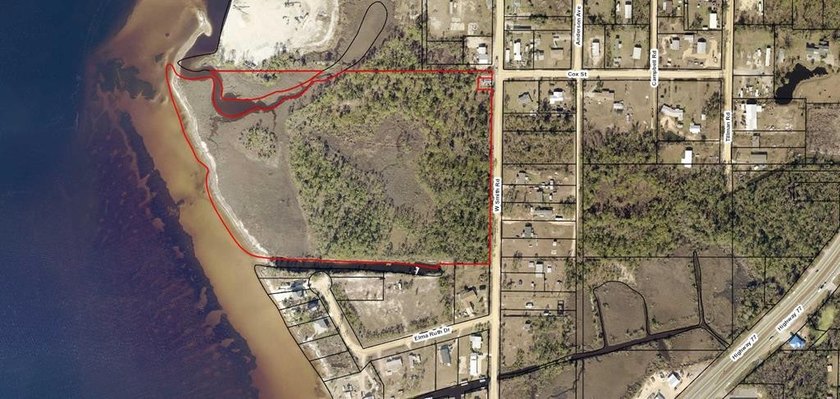 This parcel has approximately 900' of water frontage. It is - Beach Acreage for sale in Southport, Florida on Beachhouse.com