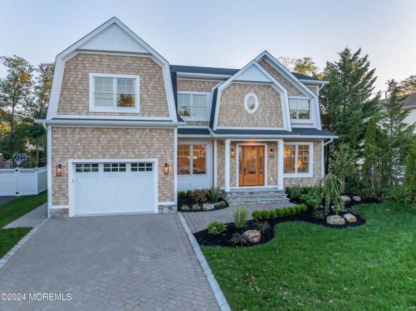 Step into this newly built Nantucket-style masterpiece nestled - Beach Home for sale in Spring Lake Heights, New Jersey on Beachhouse.com