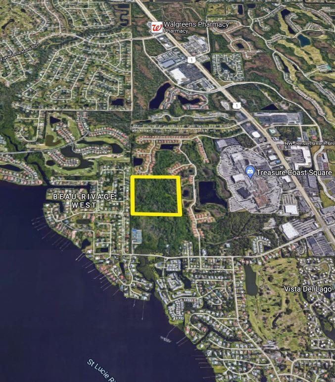 3 parcels totaling 40 acres, tax IDs 19-37-41-0-0, 19-37-41-0-2 - Beach Acreage for sale in Jensen Beach, Florida on Beachhouse.com