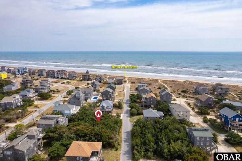 Nestled just four lots from the ocean, this prime Frisco - Beach Lot for sale in Frisco, North Carolina on Beachhouse.com